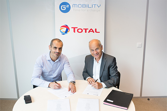 Übernahme von G2 Mobility durch TotalEnergies